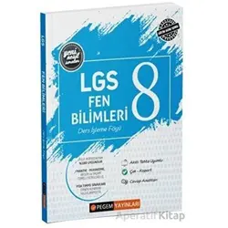 8. Sınıf LGS Fen Bilimleri Ders İşleme Föyü - Kolektif - Pegem Akademi Yayıncılık