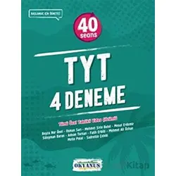 Tyt 40 Seans 4 lü Deneme Okyanus Yayınları