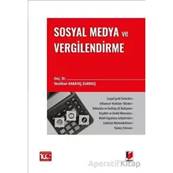 Sosyal Medya ve Vergilendirme - Neslihan Karataş Durmuş - Adalet Yayınevi