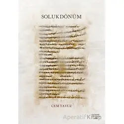 Soluk Dönüm - Cem Yavuz - Everest Yayınları