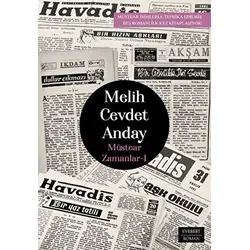Müstear Zamanlar 1 - Melih Cevdet Anday - Everest Yayınları
