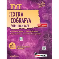 TYT Coğrafya Extra Soru Bankası Kafa Dengi Yayınları