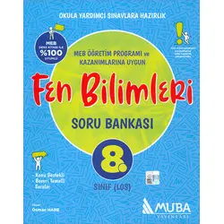 8.Sınıf Fen Bilimleri Soru Bankası Muba Yayınları