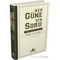 Her Güne Bir Soru: Üniversiteliler İçin - Potter Style - Pegasus Yayınları