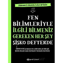 Fen Bilimleriyle İlgili Bilmeniz Gereken Her Şey Şişko Defter’de
