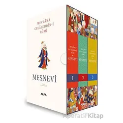 Mesnevi 1-2-3 (Kutulu) - Mevlana Celaleddin-i Rumi - Alfa Yayınları