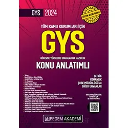 2025 Tüm Kamu Kurumları İçin Görevde Yükselme Sınavlarına Hazırlık Konu Anlatımlı