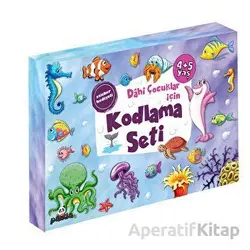 4+5 Yaş Dahi Çocuklar için Kodlama Seti - Afife Çoruk - Beyaz Panda Yayınları