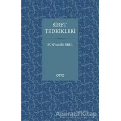 Siret Tedkikleri - Bünyamin Erul - Otto Yayınları