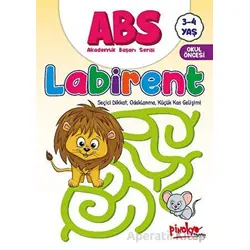 ABS 3-4 Yaş Labirent - Buçe Dayı - Pinokyo Yayınları