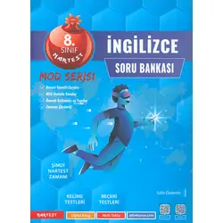 8.Sınıf Mod İngilizce Soru Bankası Nartest Yayınevi