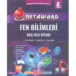 8.Sınıf Metaword Fen Bilimleri Baş Ucu Kitabı Nartest Yayınevi