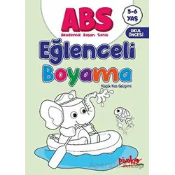 ABS 5-6 Yaş Eğlenceli Boyama - Buçe Dayı - Pinokyo Yayınları