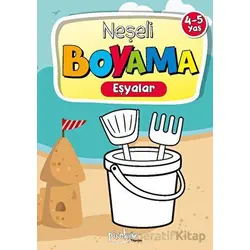 4-5 Yaş Neşeli Boyama Eşyalar - Buçe Dayı - Pinokyo Yayınları