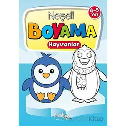 4-5 Yaş Neşeli Boyama Hayvanlar - Buçe Dayı - Pinokyo Yayınları