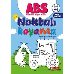 ABS 5-6 Yaş Noktalı Boyama - Buçe Dayı - Pinokyo Yayınları