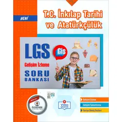 8.Sınıf LGS T.C. İnkılap Tarihi ve Atatürkçülük Gelişim İzleme Soru Bankası Özdebir Yayınları