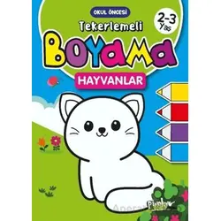Tekerlemeli Boyama Hayvanlar 2 - 3 Yaş - Buçe Dayı - Pinokyo Yayınları
