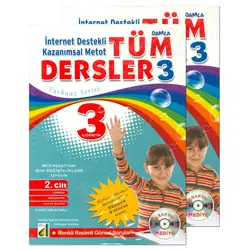 3.Sınıf Tüm Dersler Konu Anlatımlı 2 Kitap (Kampanyalı) Damla Yayınevi