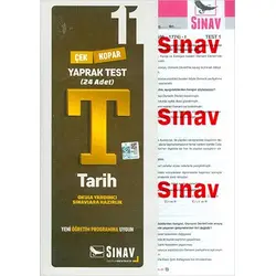 Sınav 11.Sınıf Tarih Yaprak Test