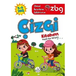 ZBG 5-6 Yaş Çizgi Kitabım - Zihinsel Becerilerimi Geliştiriyorum - Buçe Dayı - Kukla Yayınları