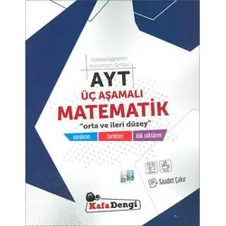 KafaDengi AYT Üç Aşamalı Matematik Soru Bankası
