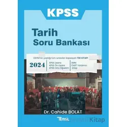 KPSS Tarih Soru Bankası - Cahide Bolat - Temsil Kitap