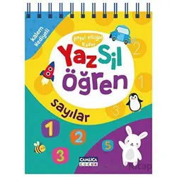 Yaz Sil Öğren (Sayılar) - Kolektif - Çamlıca Çocuk Yayınları