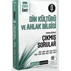 2024 KPSS ÖABT Din Kültürü ve Ahlak Bilgisi Tamamı Çözümlü Çıkmış Sorular