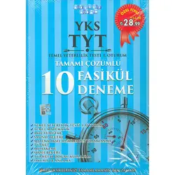 TYT 10 Fasikül Deneme (Kampanyalı) Akıllı Adam Yayınları