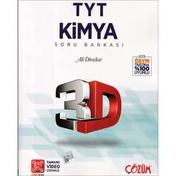 Çözüm TYT 3D Kimya Video Çözümlü Soru Bankası