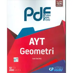 Eğitim Vadisi AYT Geometri PDF Planlı Ders Föyü