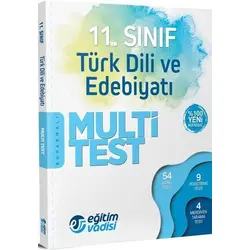 Eğitim Vadisi 11. Sınıf Türk Dili ve Edebiyatı Multi Test Soru Bankası