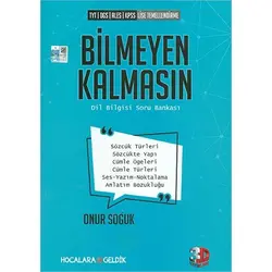Çözüm Bilmeyen Kalmasın Dil Bilgisi Soru Bankası (Kampanyalı)