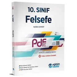 Eğitim Vadisi 10. Sınıf Felsefe PDF Planlı Ders Föyü Konu Anlatımlı