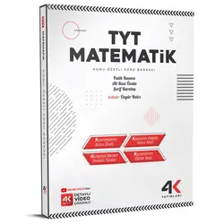 TYT Matematik Konu Özetli Soru Bankası 4K Yayınları
