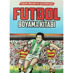 Futbol Boyama Kitabı - Yüksel Akman - Kayalıpark Çocuk