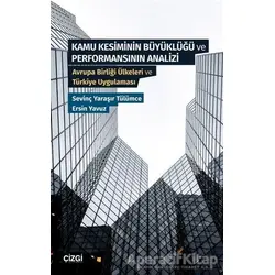 Kamu Kesiminin Büyüklüğü ve Performansının Analizi