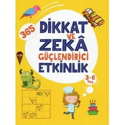 365 Dikkat ve Zeka Güçlendirici Etkinlik - Sarı Kitap - Çocuk Gezegeni
