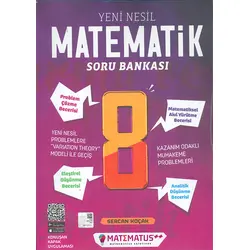 8. Sınıf Matematik Soru Bankası Matematus Yayınları