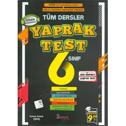 Seans 6.Sınıf Tüm Dersler Yaprak Test