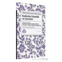Kadında Güzellik ve Zarafet - Alişanzade İsmail Hakkı Eldem - Büyüyen Ay Yayınları