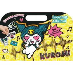 Kuromi - Çıkartma Hediyeli Boyama Albümü - Kolektif - Doğan Çocuk