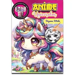 Anime Unicornlar Boyama Kitabı - Kolektif - Doğan Çocuk