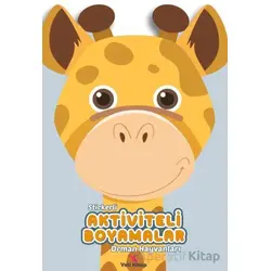Stickerli Aktiviteli Boyamalar Orman Hayvanları - Kolektif - Yeti Kitap