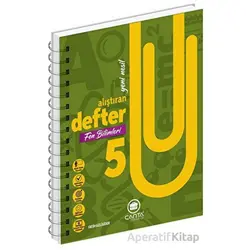 5.Sınıf Fen Bilimleri Okula Yardımcı Alıştıran Defter Kampanyalı Çanta Yayınları