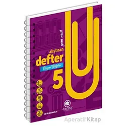 5.Sınıf Sosyal Bilgiler Okula Yardımcı Kazandıran Defter Kampanyalı Çanta Yayıncılık