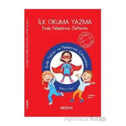 İlk Okuma Yazma Evde Pekiştirme Defteri - Cengizhan Özmen - Biryay