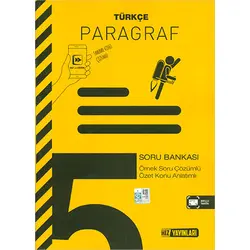 5.Sınıf Türkçe Paragraf Soru Bankası Hız Yayınları