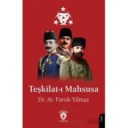 Teşkilat-ı Mahsusa - Faruk Yılmaz - Dorlion Yayınları